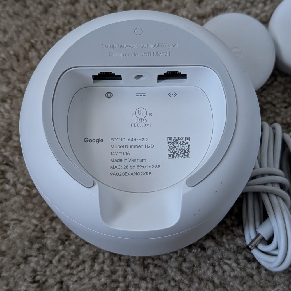 Google Nest Wifi Router and Access Smart Point - Picture 4 of 4